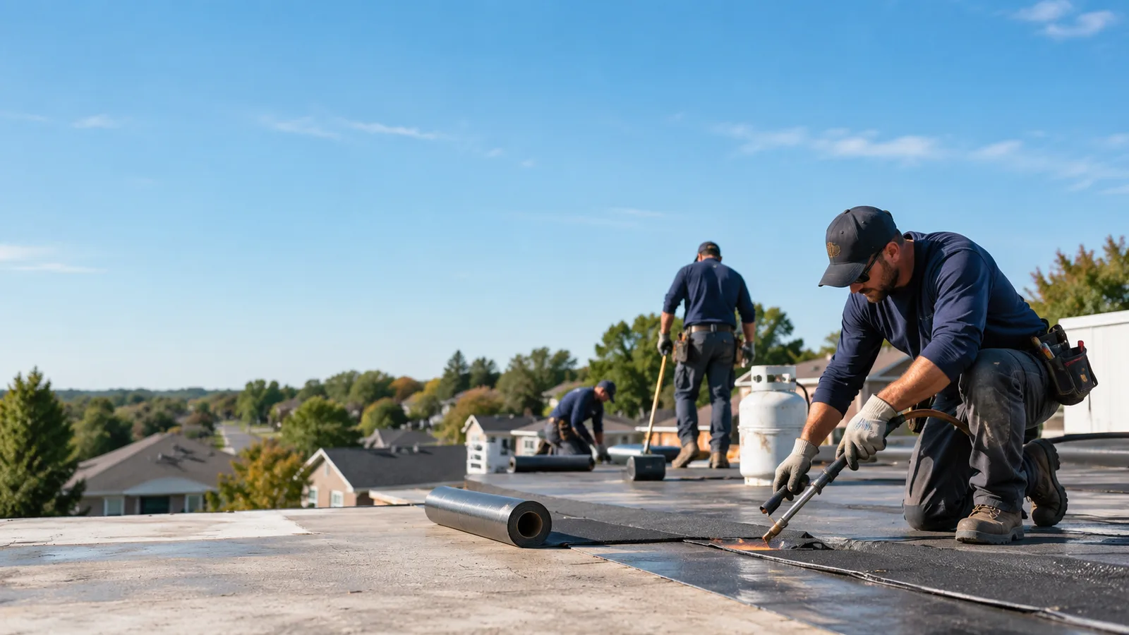 Flat Roof Leak Repair providers in Camp Point, IL